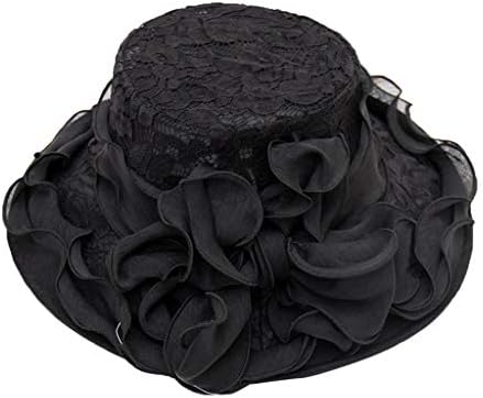 Manhong Ladies Brim Party Fascinator Hat Hat Wedding Capinho de Capinho Capinho de Tar