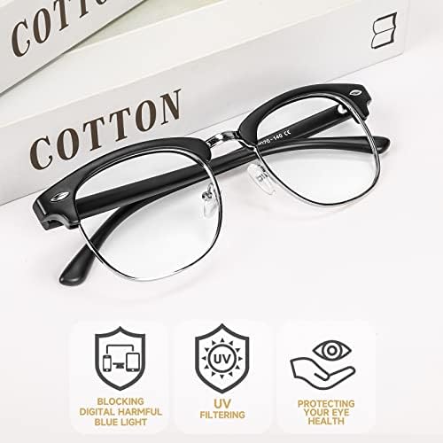 Óculos leves azuis nipukt leves, leitura/jogo/telefones/óculos de TV, óculos anti eyestrain
