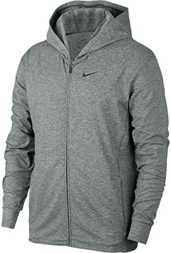 Nike dri-fit masculino com capuz de treinamento de ioga full-zip