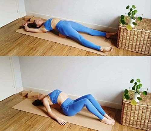 Baba Cork Yoga Mat [ de cortiça, não deslizamento, ecológico, 72x24 polegadas, 4 mm de espessura]