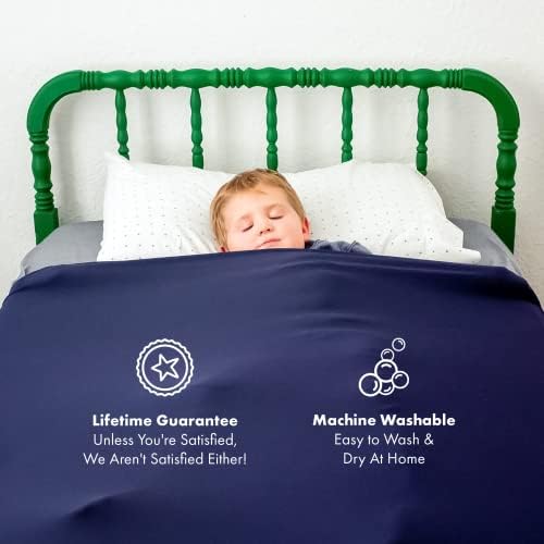 Folha de compressão Harkla para crianças - folhas de compressão duplas com conforto confortável para toda a noite - Ótimo