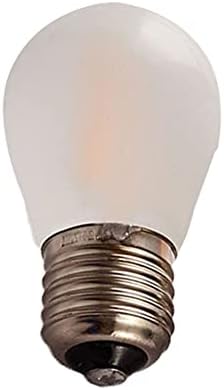Fansipro Incandescent Bulb Light Atenuation, Kits de acessórios na pousada; Banheiro; Sala de chá; Sala de aluguel; Lar; Hotel, 76x45, branco profundo, 3 peças lâmpadas incandescentes de lâmpada