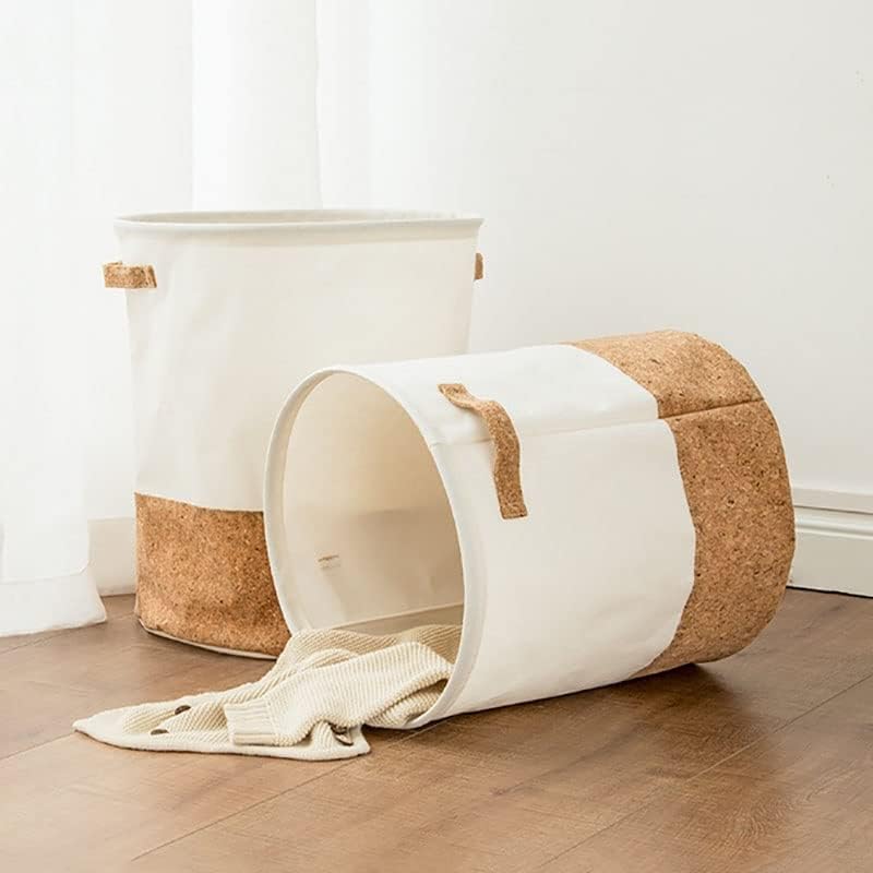 TFIIEXFL Splicing Storage Bucket Roupa de lavanderia Tecido de armazenamento dobrável cesto de cesta de roupas impermeabilizadas