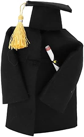 Capinho de solteiro vestido de formatura, vestido de graduação Cap conjunto de vinhos Botty Cap Party Decoration Graduation