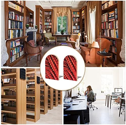 Ocean Octopus Tentacles Lares Livros de madeira Modern Decorative Bookshelf Book Stopper Desk Shelf Setors de 2 Conjunto de