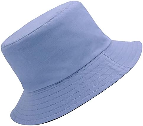Moboomtie Everyday Cotton Style Style Balde Hat UNissex Trendy Lightweight Outdoor Hot Divery Summer praia de férias