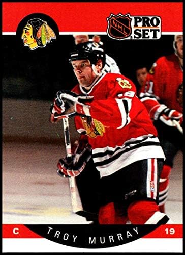 1990-91 Pro Conjunto #57 Troy Murray NM-MT Chicago Blackhawks NHL Hockey Card