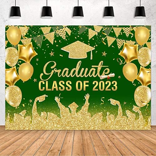 Avezano 2023 Castas de graduação Blue e Gold Class de 2023 Festas do baile de formatura Parabéns Parabéns