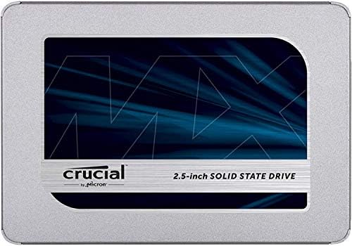 MX500 CRUCIAL 500 GB 3D NAND SATA 2,5 polegadas SSD interno, até 560MB/S - CT500MX500SSD1