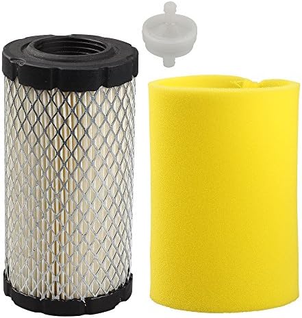 793569 Filtro de ar para John Deere GY21055 MIU11511 Briggs e Stratton Craftsman 793569 com pré -filtro