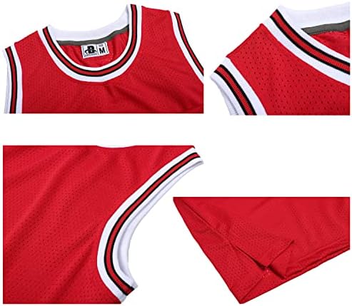 D DeHaner 3 Pack 3 Men's Basketball Jerseys Mesh Performance Athletic Team Sports Sports Uniformes Camisetas a granel