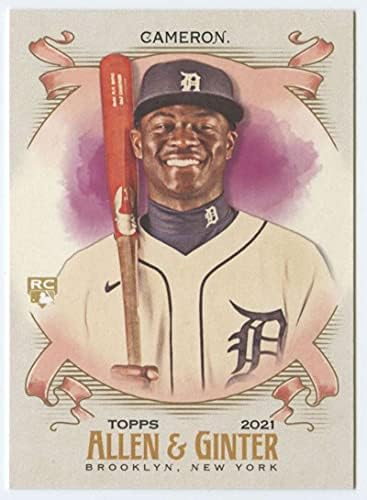 2021 Topps Allen e Ginter 105 Daz Cameron RC ROOKIE Detroit Tigers MLB Baseball Trading Card