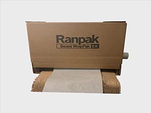 Ranpak Wrappak Ex 750 pés de almofada expansível de favo de mel, papel de embalagem reciclável, amortecimento ecológico de papel