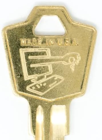 Chaves de substituição do armário de arquivo HON 205E: 2 chaves