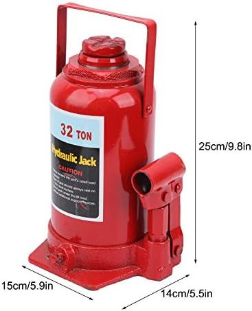 Ton Hydraulic Bottle Jack, portátil Lifting Hydraulic Jack aço pesado Ferramenta de reparo de levantamento automotivo para