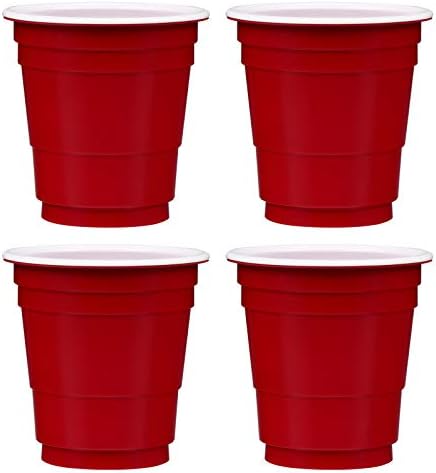 NUOBESTY 50pcs Copas descartáveis ​​copos de plástico prático de mesa simples para uso de festas para uso da festa