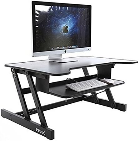 Spine Desk for Work Stand Up mantém a coluna vertical e a altura reta ajustável para a posição em pé, trabalhando
