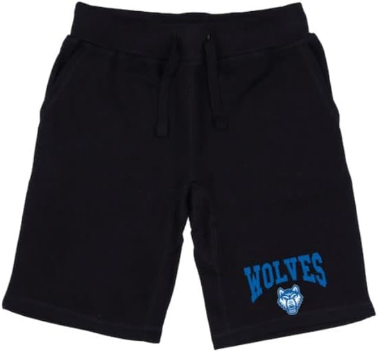 UWG Wolves Wolves Premium College Fleece Shorts de cordão