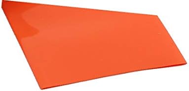 X-Dree 2m x 18,5mm PVC inaulou o tubo encolhido por bateria de bateria de protetora laranja (protettiva de custódia por guaina