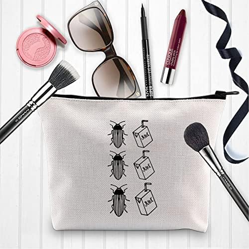 Xyanfa Beetlejuce inspirou bolsa de maquiagem