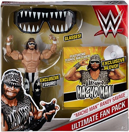 WWE Macho Man Ultimate Fan Pack Action Figures