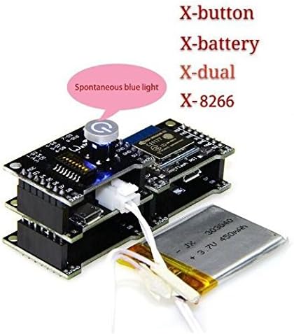 2 PCS LOT Battery Shield Esp8266 Mini D1 Wi -Fi Módulo