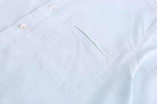 Camisas de linho dioufond para homens de manga longa camisas de hombre lino