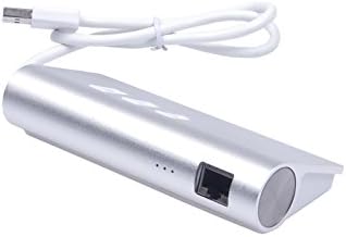 KNACRO 3-PORT USB 3.0 Hub com RJ45 10/100/1000 Gigabit Ethernet Converter LAN LAN Wired USB Adapter Support System Windows, Mac OS X, Linux