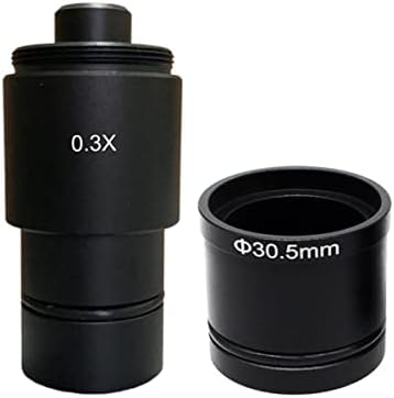 Equipamento de microscópio de laboratório 0,3x Microscópio CCD Lens Ocular Adaptador para Microscópio Biológico Microscópio