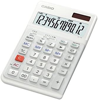 Calculadora de negócios ergonômicos Casio JE-12E de 12 dígitos