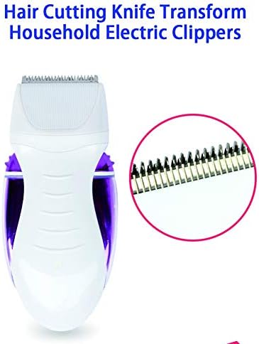 Sistema de remoção de pêlos de epilatador com 4 em 1 em 1 Multifuncional Epilator Electric Foot Grinder Departamento de barbear