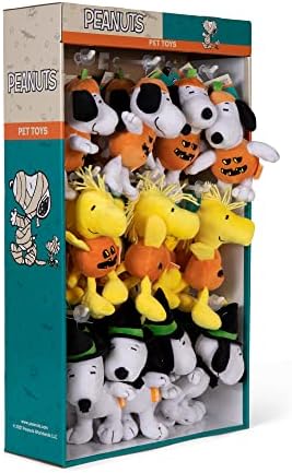 Amendoins para animais de estimação 6 polegadas Snoopy e Woodstock Plush Figura Toys de cachorro Belrosk, 27 PCs com