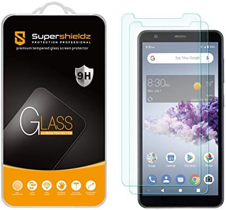 SuperShieldz projetado para o protetor de tela de vidro temperado com temperatura A3 ZTE A3, anti -scratch, bolhas sem