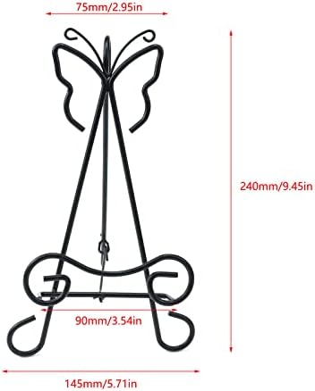 KUMGROT 2PCS IRIONAR STAND STAND STAND STAND STAND AJUSTA PARÇO DE FOTO DE FOTO PARA POTOS PLATAS PLATAS ARTES ARTIVAS DE