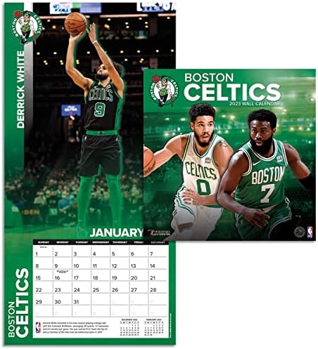 Turner Sports Boston Celtics 2023 Mini Wall Calendário