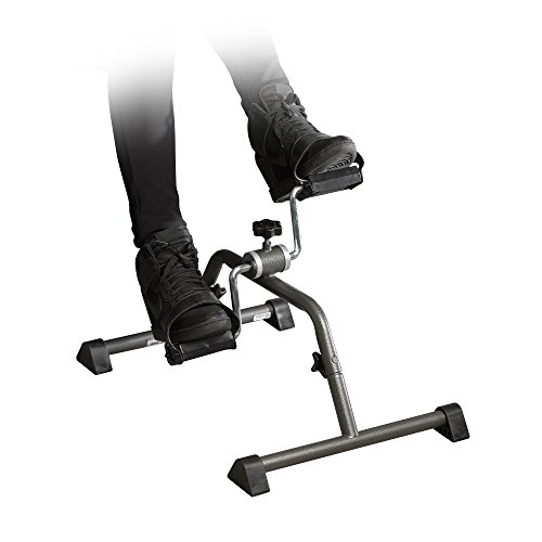 Drive Medical 10270KDRSV-1 Pedal Exercisher, acabamento da veia de prata