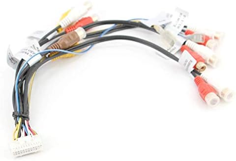 Pioneer RCA Sub Harness Cord MONTAGEM COMPATÍVEL COM AVIC X910 X710 X9115BT X7010, CDP1143 CDP1091