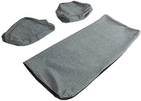 Tampas de tecido para cunhas de perna de espuma de meditação ungloo e piso