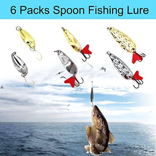 Kit de iscas de pesca de lasocuhoo, iscas de colher, vermes de plástico macio, iscas de sapo, kit de equipamento de