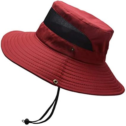 Chapéus para homens Fisherman balde sol malha mass externo chapéu respirável boné dobrável bonés de beisebol chapéus solar chapéu de
