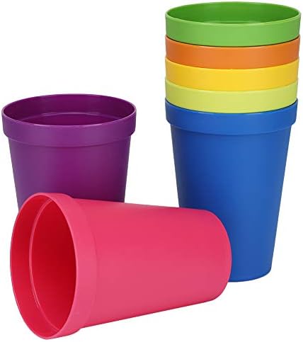 PP Cups-7pcs resistentes a pp copos reutilizáveis ​​de xícara de ar-condicionado com arco de ar-lavagem de arco de