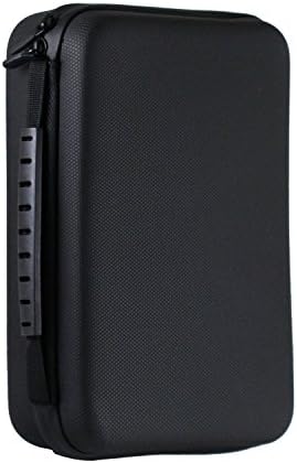 Navitech Black Shock Proof Hard Storage Case/Capa para a revisão Câmera de ação XP C200