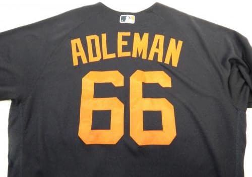 2020 Detroit Tigers Tim Adleman 66 Game usou Jersey da Marinha 48 DP21058 - Jerseys de jogo MLB usado