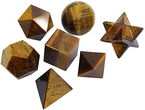 Harmonize Tiger Eye Stone 7 Peças