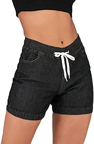 Jeans elásticos da cintura feminina Jeans Jeans Casual Casual Jeans treme