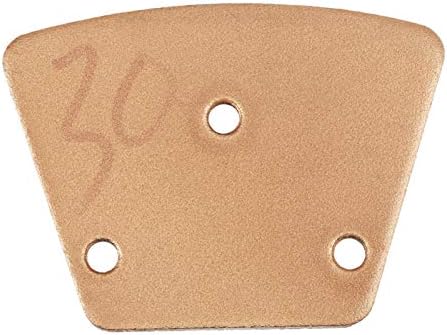 Salutuya trapézio Diamond Botting Pad, trapézio de disco de moagem de concreto de diamante trapézio, para grade de grade 30