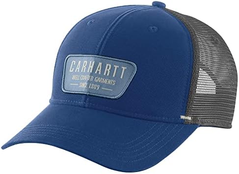Carhartt Men's Canvas Mesh-Back Craft Patch Cap