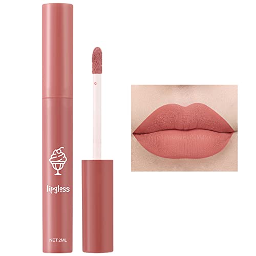 Xiahium Terracotta Lipstick Lip e bochecha Lipsick Lip Gloss Non Fading Non Bticle Copo Lip Lip Lip Glaze Non Stup
