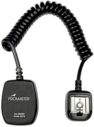Promaster Deluxe fora da câmera TTL Cord Nikon Flash Cord