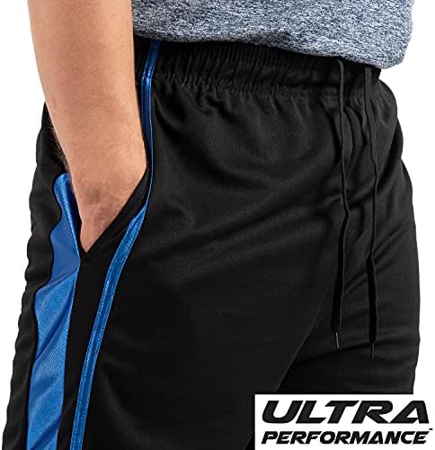 Ultra Performance Basketball Gym shorts para homens 5 pacote de exercícios atléticos para homens, SM-5X